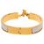 Pulsera Clic H PM estrecha de esmalte blanco Hermès - vista 4