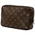 Borsa a pochette Louis Vuitton Monogram Trousse Toilette 23 Marrone - vista 2