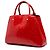 Louis Vuitton Monogram Vernis Montaigne MM Satchel Tasche Rot - Ansicht 2