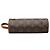 Louis Vuitton Monogram Trousse Ronde Pencil Case 20 Braun