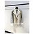 Chloé Shearling Mantel Grau Mehrfarben