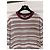 Top Chanel Cropped in Cotone a Righe Multicolore - vista 2