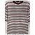 Top Chanel Cropped in Cotone a Righe Multicolore - vista 3