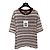 Chanel Gestreiftes Cropped Oberteil aus Baumwolle Mehrfarbig