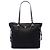 mala Prada em Tessuto com acabamento em Saffiano preto