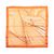 Hermès Carré 90 "VENT PORTANT Ⅱ" Seidentuch in Orange