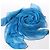 Foulard in seta Hermès Carré 140 "BRIDES de GALA" in blu - vista 13