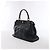Fendi PEEKABOO REGULAR Leder Handtasche Navy Blue 8BN290 Marineblau - Ansicht 2