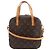 Louis Vuitton Spontini Monogram Canvas 2Way Handtasche in Brown Beige