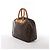 Borsa Louis Vuitton Deauville Monogram Canvas in marrone M47270 Beige - vista 3