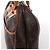 Borsa Louis Vuitton Deauville Monogram Canvas in marrone M47270 Beige - vista 5