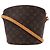 Borsa a tracolla Louis Vuitton Drouot Monogram Canvas in marrone