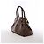 Borsa a tracolla Louis Vuitton Trevi PM Damier Ebene Marrone N51997 Rosso - vista 3