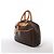 Borsa Louis Vuitton Deauville Monogram Canvas in marrone M47270 Beige - vista 2