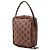 Necessaire Gucci GG Canvas marrone con doppia zip - vista 2