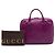 Borsa Business Gucci Guccissima Viola Porpora - vista 7