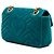 Gucci Small GG Marmont gesteppte Schultertasche aus Samt in Blau - Ansicht 2