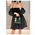 Autre Marque Dior Kleid aus schwarzer Punktspitze und Tüll One-Shoulder Mehrfarben - Ansicht 9