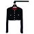 Chaqueta Chanel de tweed negro talla 34 Multicolor