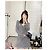 Abito Chanel Multicolore in Cotone a Righe Scollo a V - vista 9