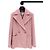 Chaqueta Chanel de Tweed Rosa Talla 34 Multicolor