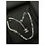 Chanel Kristall Choker Halskette Schwarz Weiß Double-C Mehrfarben