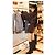 Gonna Miu Miu in cotone marrone con logo Multicolore - vista 5