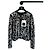 Pull Chanel en Laine avec Camélia à Paillettes Noir Multicolore