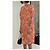 Prada Seersucker Kleid aus Seide Mehrfarbig Mehrfarben - Ansicht 9