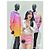 Camisa Chanel de algodón con estampado de cometa double-C blanca Multicolor - vista 9
