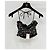Chanisole Top Chanel Schwarz Juwelentöne Muster Polyester Mehrfarben
