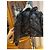 Casaco de Penas Moncler Preto Acolchoado Mulher Multicor - vista 3