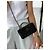Borsa Chanel Wallet on Chain in pelle nera con manico in cristalli Multicolore - vista 7