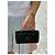 Borsa Chanel Wallet on Chain in pelle nera con manico in cristalli Multicolore - vista 8