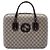 Borsa da lavoro Gucci GG Supreme Interlocking G Beige