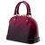 Borsa Satchel Alma BB Louis Vuitton Monogram Vernis Ombre Rossa Rosso - vista 2