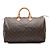 Borsa Boston Louis Vuitton Monogram Speedy 40 Marrone