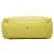 Bamboo Bolsa Shopper Satchel Gucci Medium em couro de bezerro amarela com bambu Amarelo - vista 3
