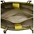 Bamboo Bolsa Shopper Satchel Gucci Medium em couro de bezerro amarela com bambu Amarelo - vista 4
