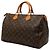 Louis Vuitton Monogram Speedy 35 Boston Tasche Braun - Ansicht 2