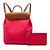 Zaino Hermès Toile Herbag A Dos Zip Retourne Rosso - vista 7