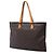 Borsa Tote Louis Vuitton Monogram All In PM Marrone - vista 2