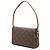 Borsa a tracolla Louis Vuitton Monogram Recital Marrone - vista 2