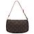 Borsa a tracolla Louis Vuitton Monogram Pochette Accessoires Marrone