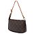 Borsa a tracolla Louis Vuitton Monogram Pochette Accessoires Marrone - vista 2