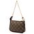 Borsa a mano Louis Vuitton Damier Ebene Mini Pochette Accessoires Marrone - vista 2