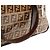 Fendi Zucchino Crystal Handtasche braun - Ansicht 7