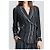 3.1 Phillip Lim Chaqueta de Seda a Rayas Negro Blanco - vista 2