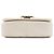Borsa Chanel Small Caviar Paris Cuba Thread Around Flap Satchel Beige - vista 3