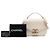 Borsa Chanel Small Caviar Paris Cuba Thread Around Flap Satchel Beige - vista 7